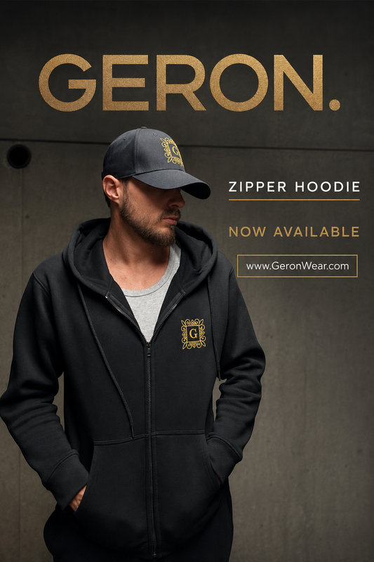 GERON. Urban Zip Hoodie
“black”