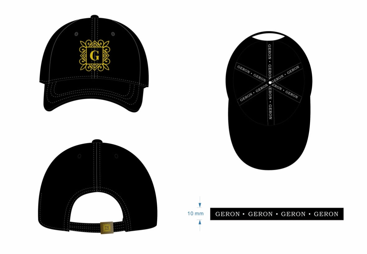 GERON. Sovereign Cap - Black Gold Edition