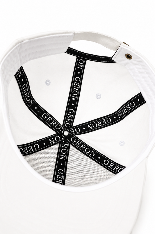 GERON Sovereign Cap – White Gold Edition