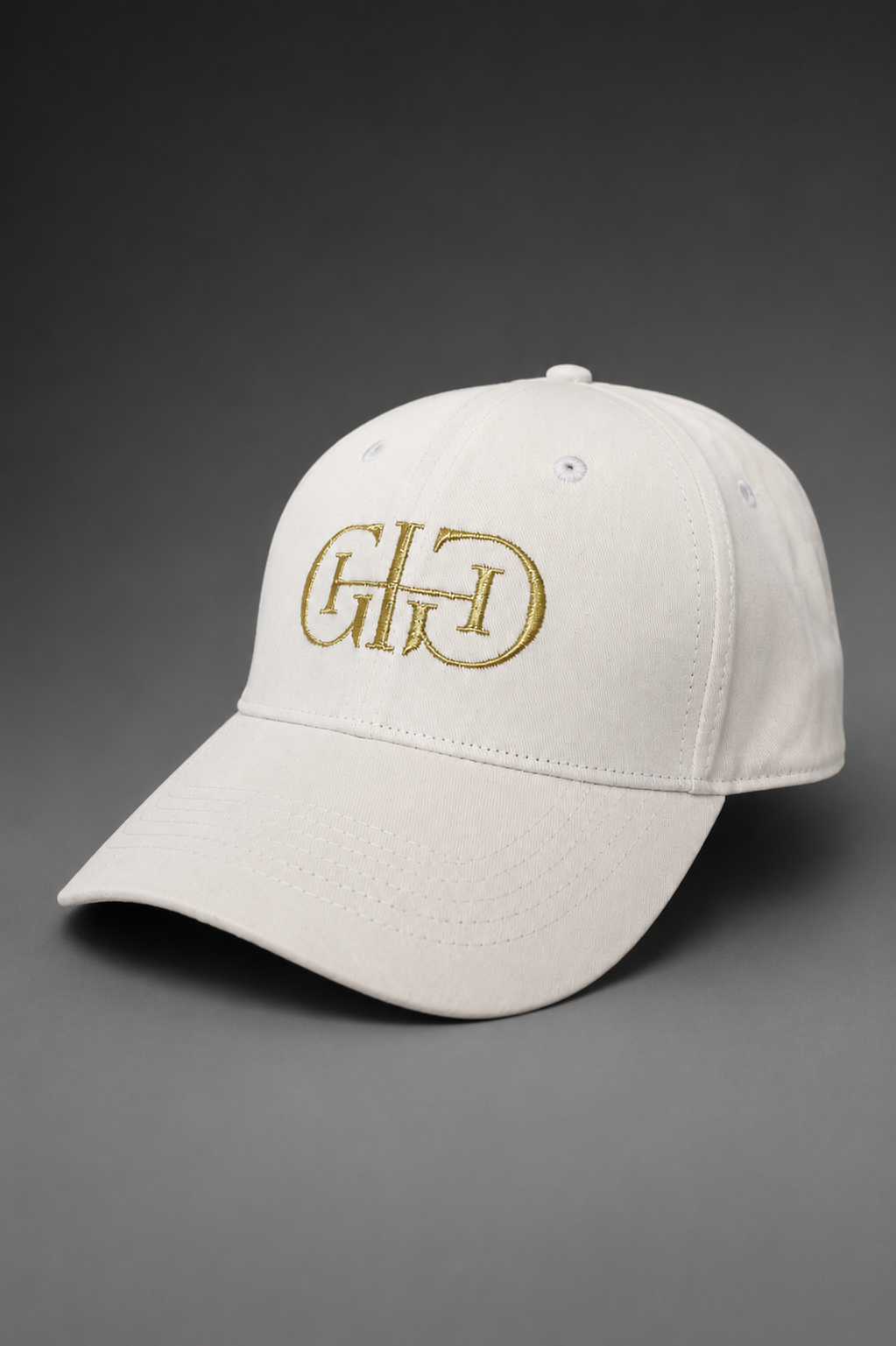 GERON Premium Cap – White Gold Edition